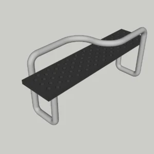Modern Outdoor Bench | SketchUp 2018
