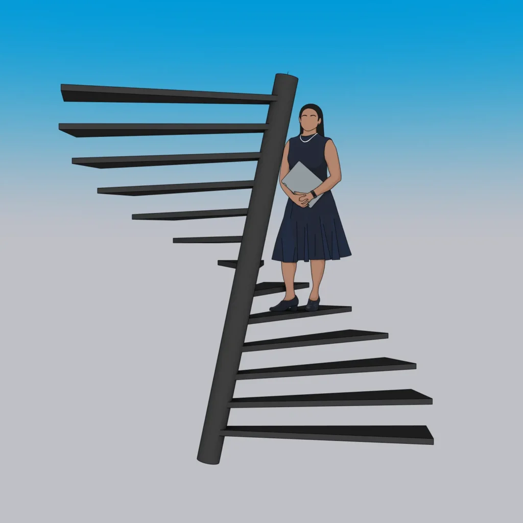 Modern Floating Staircase SketchUp Model – Minimal Interior Stair Design for Contemporary Homes (Free)