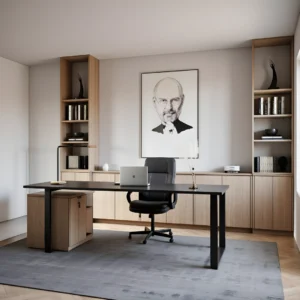 Modern Home Office – SketchUp 3D Model