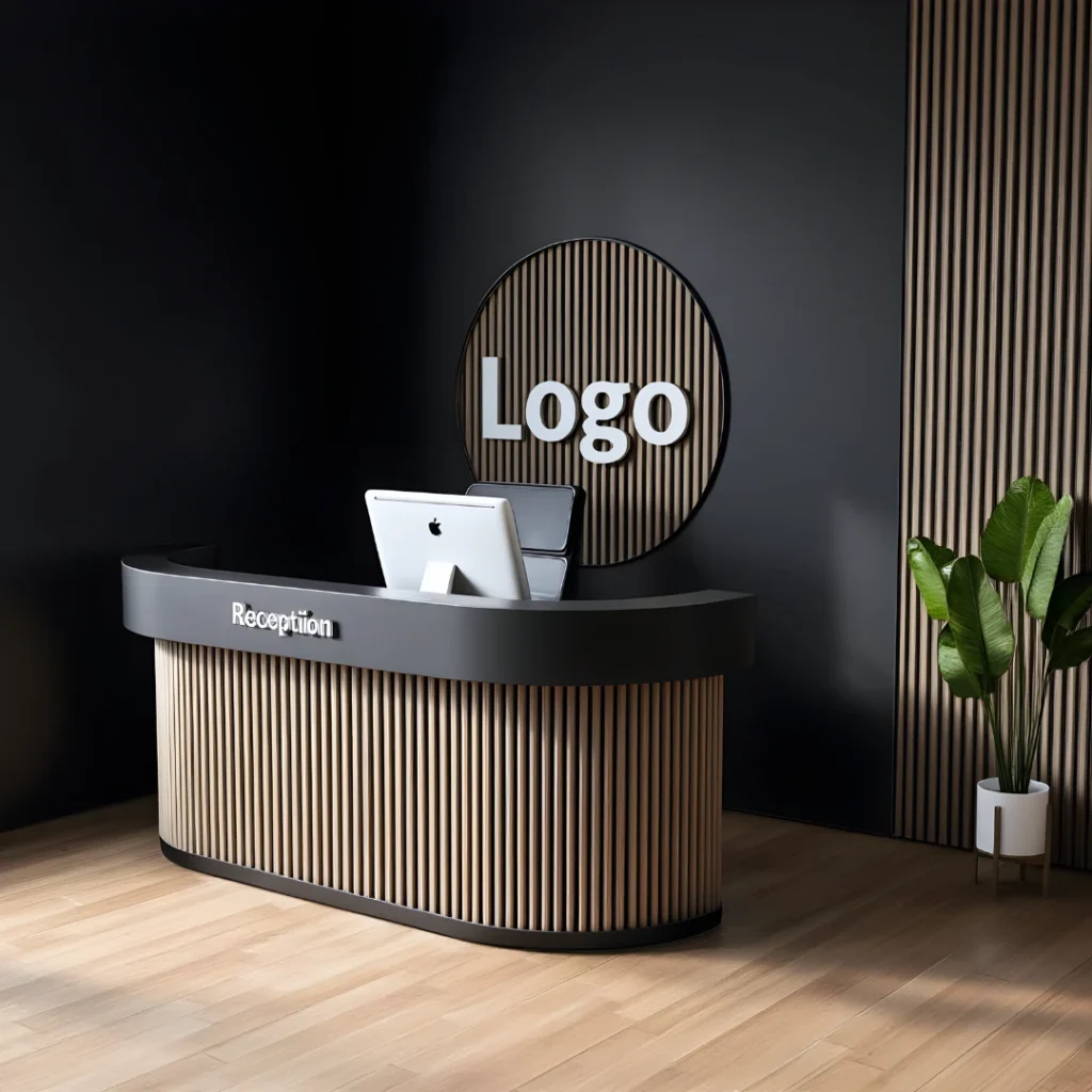 Modern Reception Desk 3D Model – SketchUp File