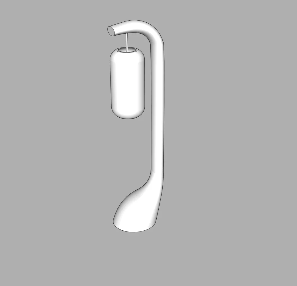 Modern Wall Sconce Light SketchUp Model – Decorative Interior Wall Lamp Design (Free)