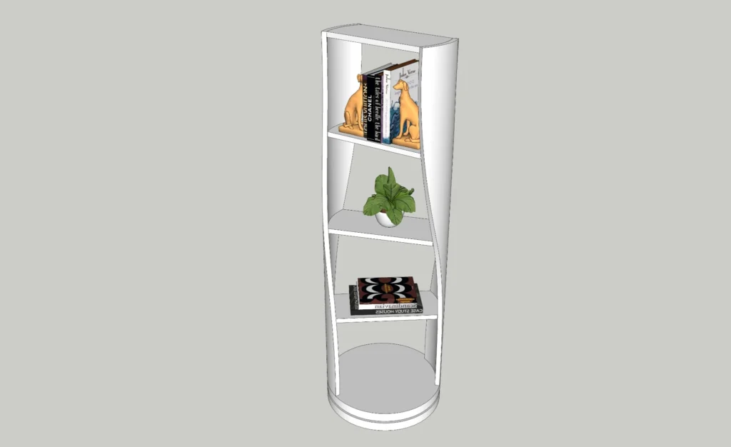 Modular Wall Shelf System | SketchUp 2018